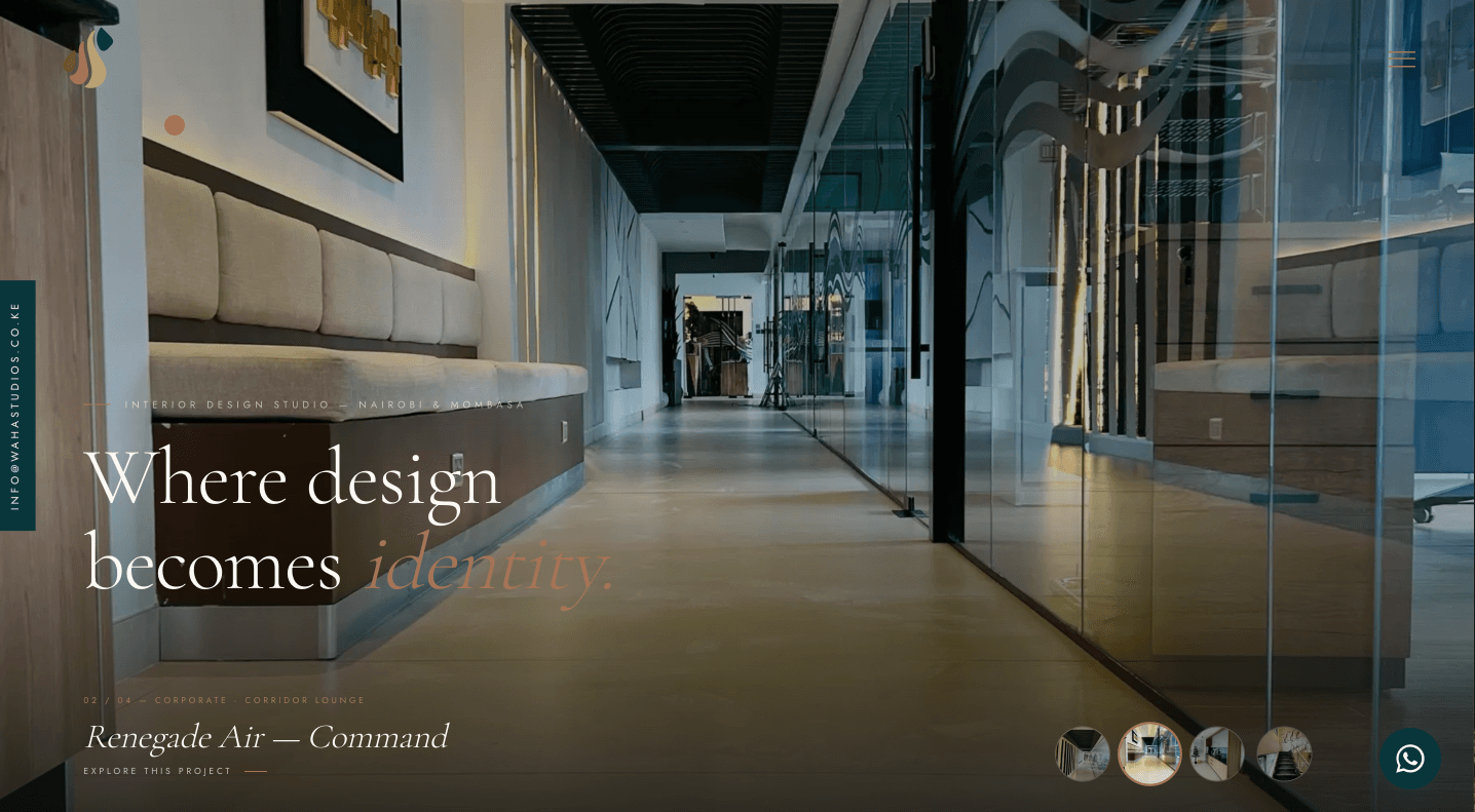 Screenshot of WAHA Studios